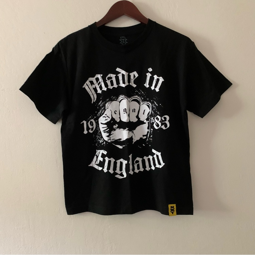 Pre-Owned Youth Size Large NXT Made In England William Regal Black T-Shirt